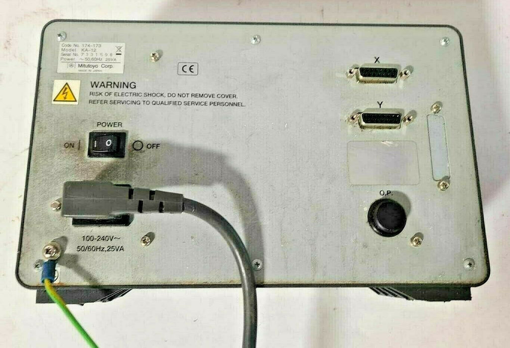 MITUTOYO KA-12 COUNTER DIGITAL DISPLAY UNIT