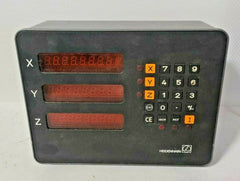 Heidenhain XYZ Axis Digital Readout VRZ 775 COUNTER DIGITAL DISPLAY UNIT