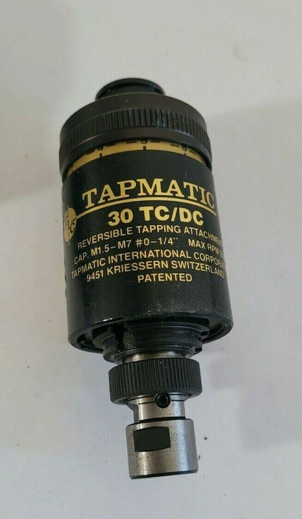 TapMatic 30 TC DC Reversible Tapping Attachment #0 - 1/4"