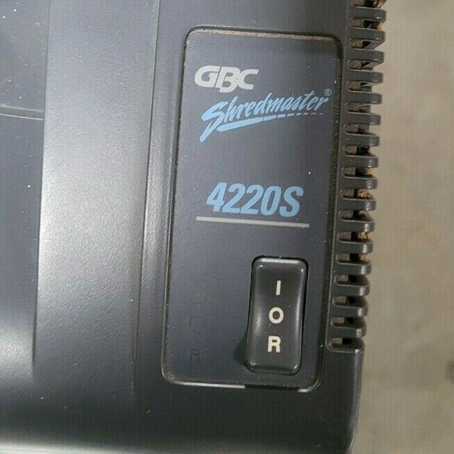 GBC Shredmaster 4220S Strip Cut Heavy Duty Multi Purpose Office Paper Shredder