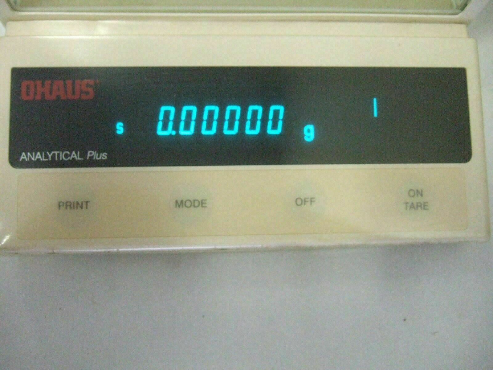 OHAUS Model AP250D Analytical Plus Balance Scale 1118413783 Electronic