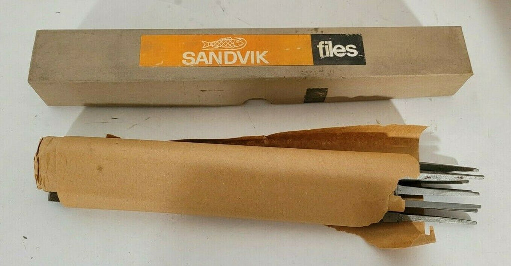10 Pcs Sandvik 8” Square 2nd Cut High Quality Files #160