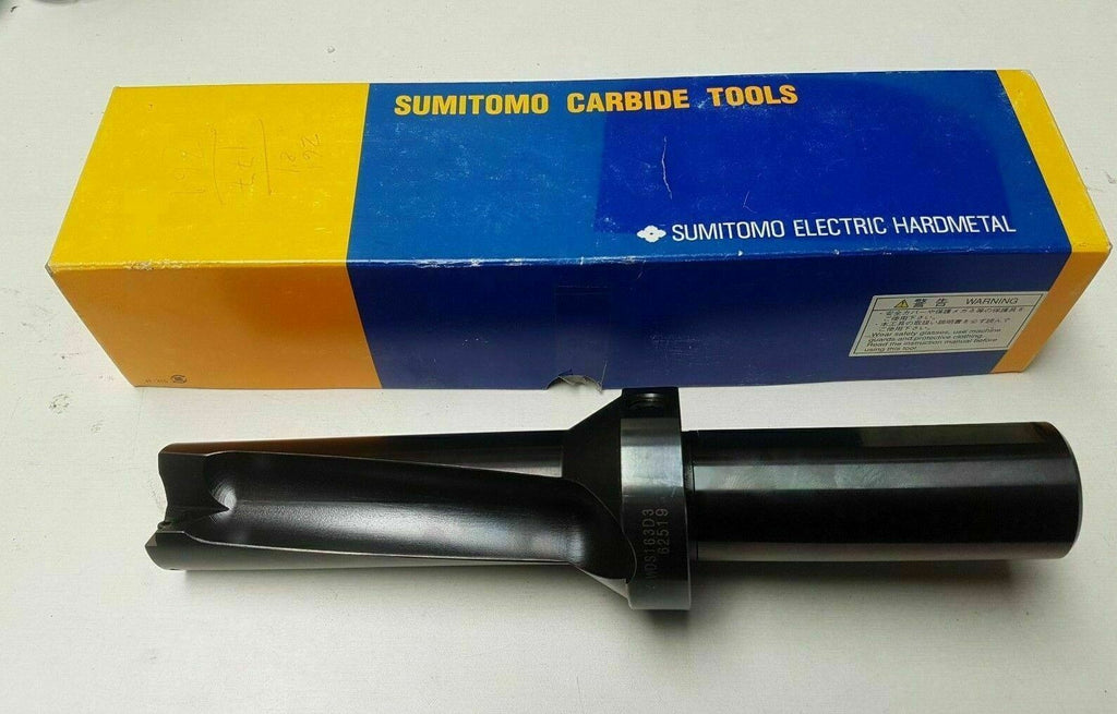 Sumitomo Carbide Tools WDS163D3 M8301 Indexable Drill Electrical Hardmetal New