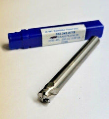 G.W. Schultz Tool .3750 4FL .250 LC 3.00 OL .016R Carbide End Mill New 3/8
