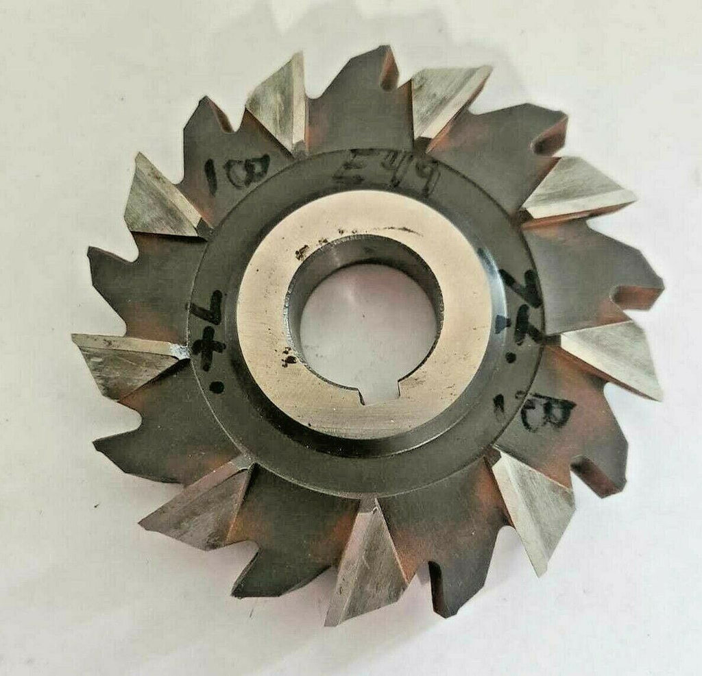HSS Staggered Tooth Side Mill Milling Cutter NIAGARA 4 x 5/8 x 1 S-4101