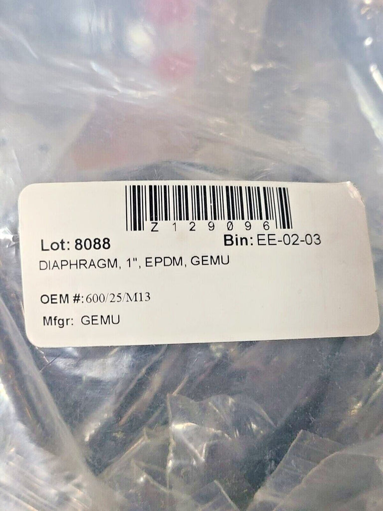 Diaphragme GEMU 600 10M17 - Référence 88301389, Neuf, Livraison Rapide Avec Garantie