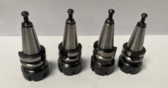 Lot of 4 BT30 ER32 CNC VMC Mill Tool Holders