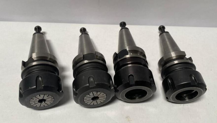 Lot of 4 BT30 ER32 CNC VMC Mill Tool Holders