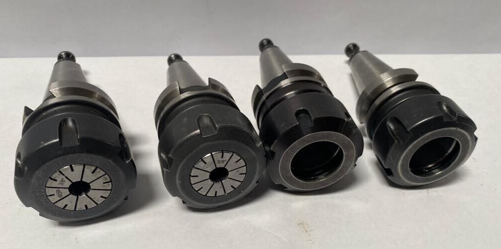 Lot of 4 BT30 ER32 CNC VMC Mill Tool Holders
