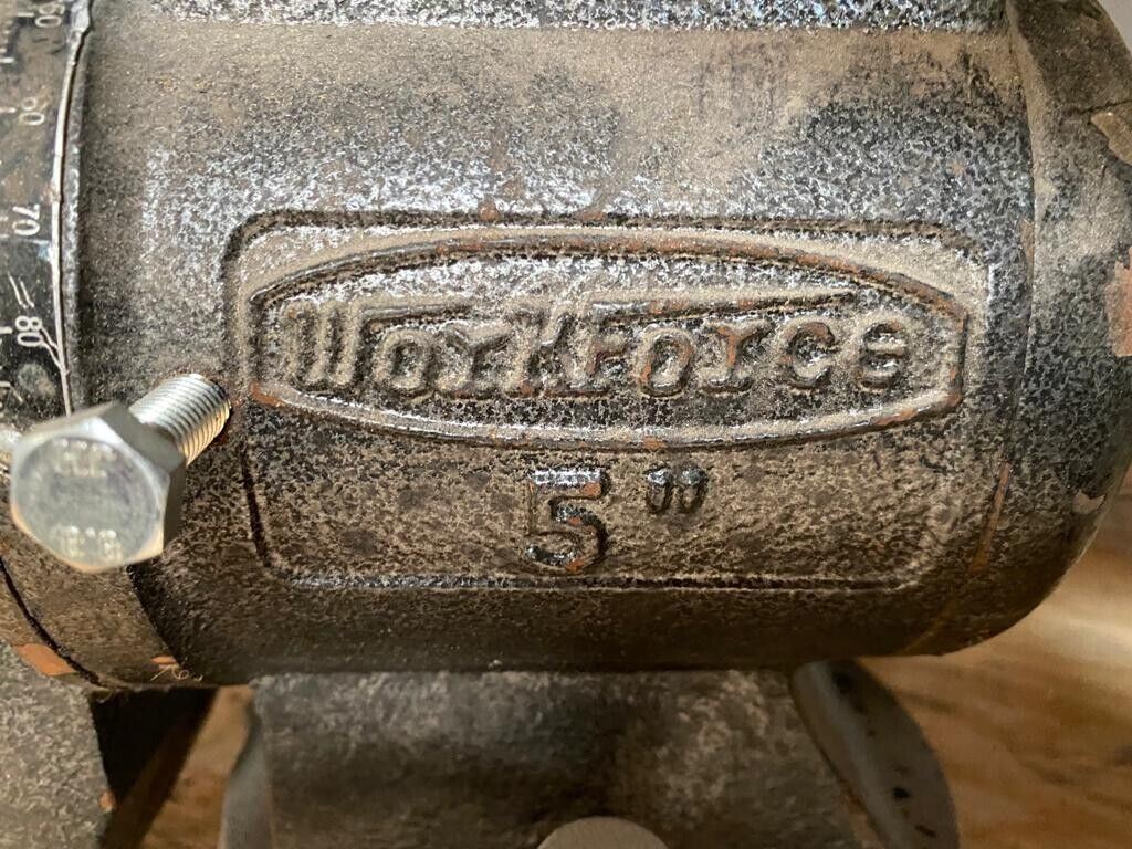 5” Workforce Bench Machine Vise
