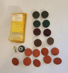3M Roloc Disc Pack 9815S Unitized Wheel Various 1-1/2 inch Discs Scotch-Brite