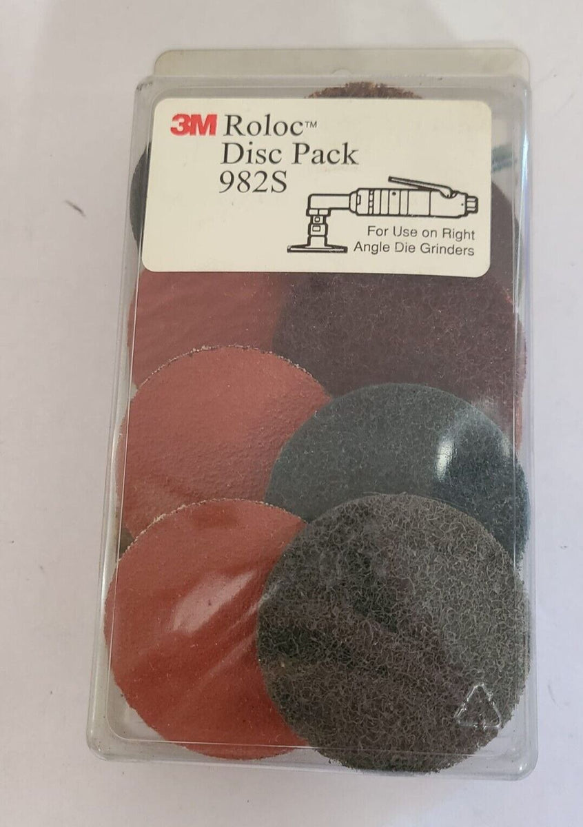 3M Roloc Disc Pack 982S Unitized Wheel Various 2 inch Discs Scotch-Bri