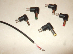 New Lot 5 Adaptaplug Universal AC DC Adapter Tip W/ Power Cord Pin Plug Laptop