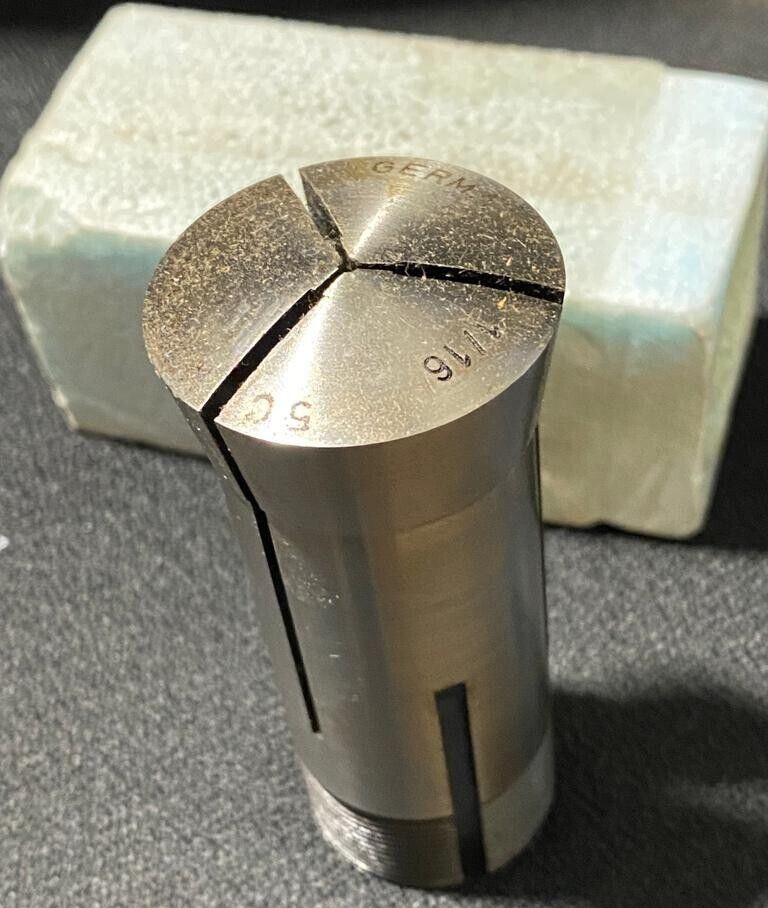 Kent 5C Internal Thread Lathe Collet Size 1/16 Chucker Machinist Tools Germany