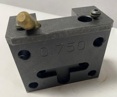 Haas .750 Face Turn Boring Bar Holder CNC Lathe Tool Block Free Shipping