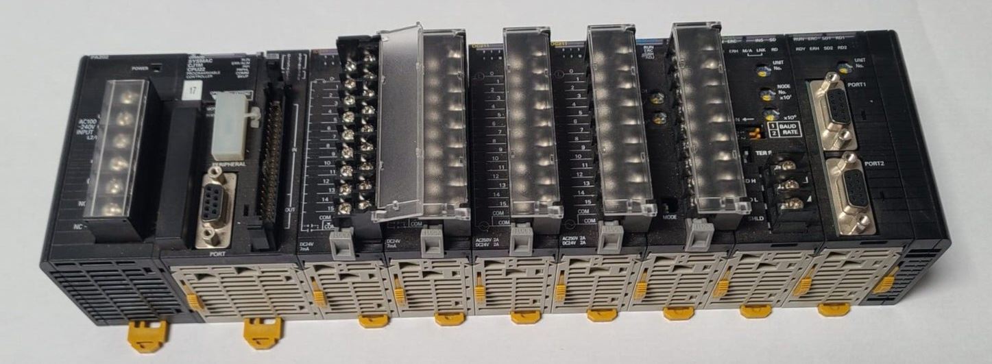 Omron cj1w-pa202,cj1m cpu11,id211,od211,oc211 power supply
