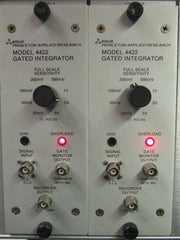 EG&G PRINCETON Applied Research 4420 Boxcar Averager W/Two 4422 Gated Integrator