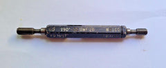 .190-32 UNF 2B GO & NO GO Thread Plug Gage GO P.D. .1697 & NOGO .1736
