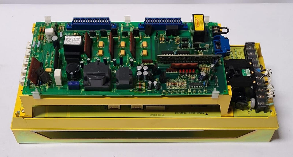 Fanuc A06B-6058-H004 Servo Amplifier A20B-10030140/04A T142/03 A20B-1003-0090/02