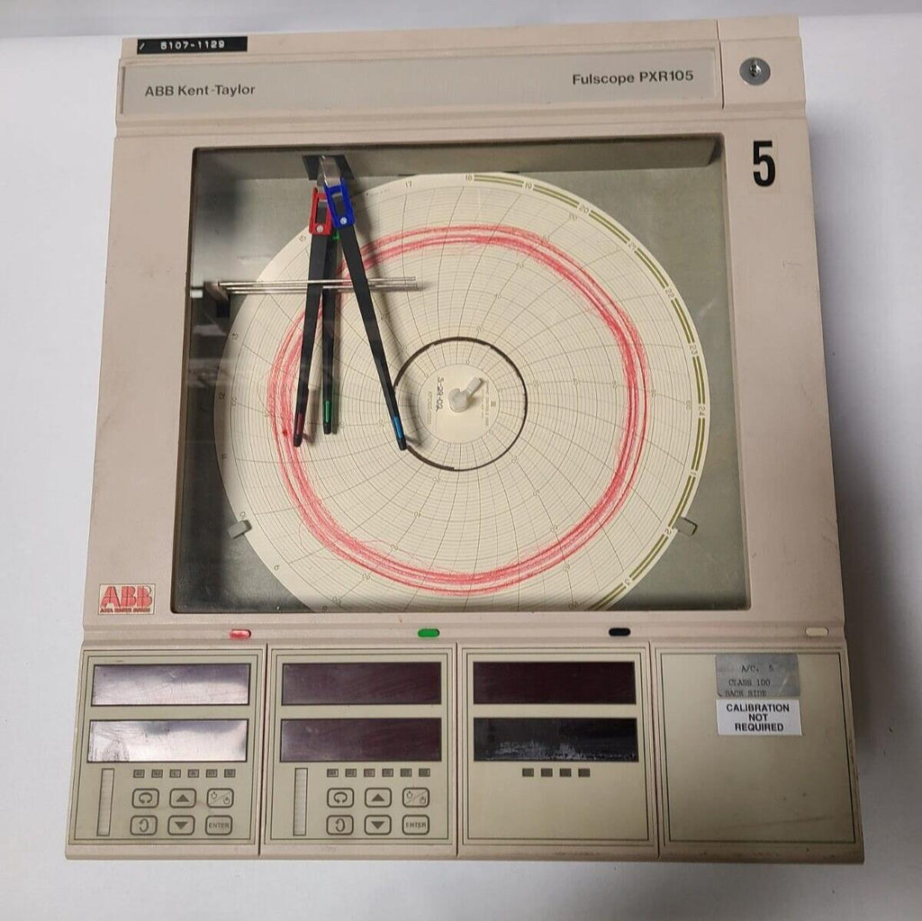 ABB Kent Taylor PXR105 Fulscope Circular Chart Recorder