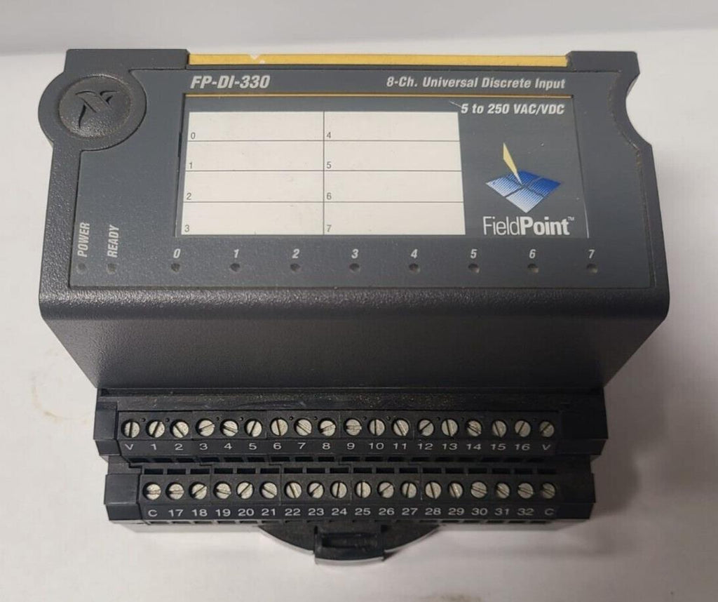 National Instruments 8-ch Universal Discete Input FP-DI-330 FP-TB-1 184106C-01