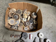 Lots Of Parts And Accessories Screen Printing Press Round Glass