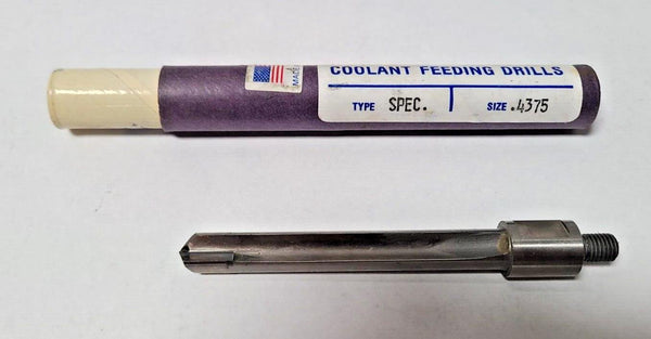 CJT KoolCarb Carbide Tipped Coolant Feeding Drill Bit .4375