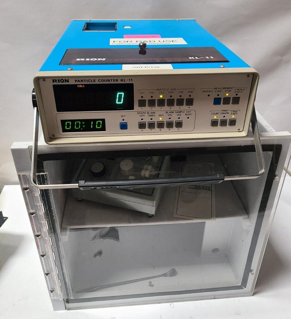 RION Particle Counter KL11 KL-11 Variable Flow Mini Pump