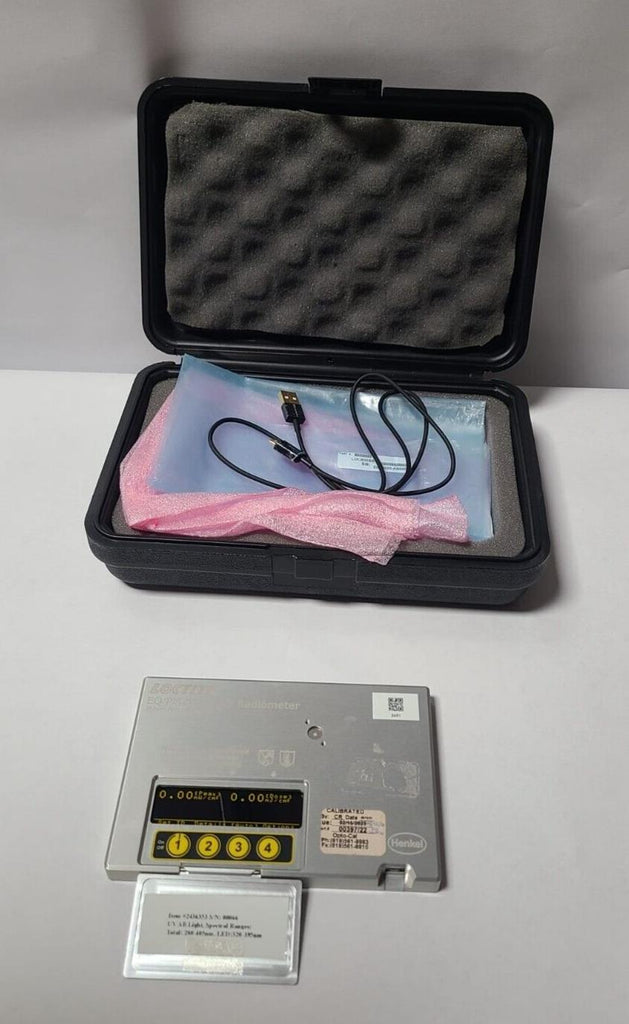 The Loctite EQ PM20 UV AB RADIOMETER / DOSIMETER Free Shipping
