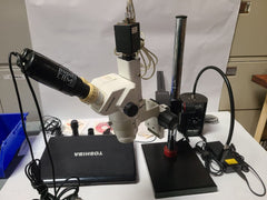 SCIENSCOPE SSZ Binocular Body SZ-BD-T3 Microscope Complete Set Computer