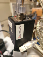 SCIENSCOPE SSZ Binocular Body SZ-BD-T3 Microscope Complete Set Computer