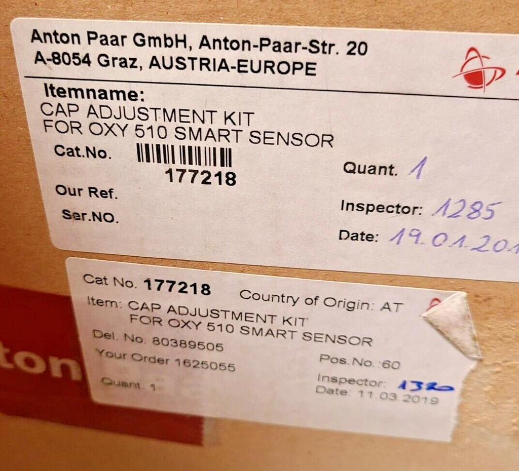 Anton Paar Inline oxygen sensor Oxy 510 L-RIX Local Pickup