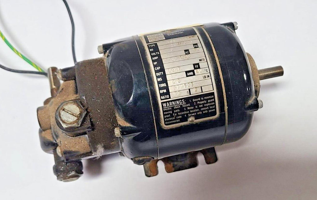 Bodine Electric NSE-11R Gear motor 115V Speed Reducer