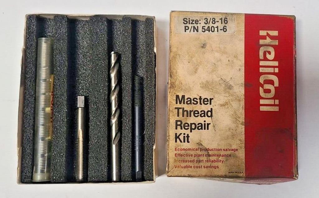 HELI-COIL Master Thread Repair Kit Size 3/8-16 5401-6