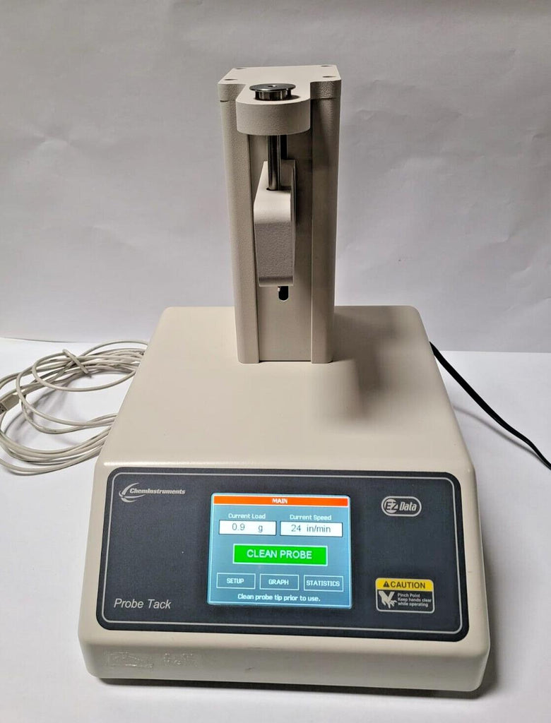 ChemInstruments Probe Tack Tester PT-2000 Polyken Probe Tack Adhesive Strength Local Pickup