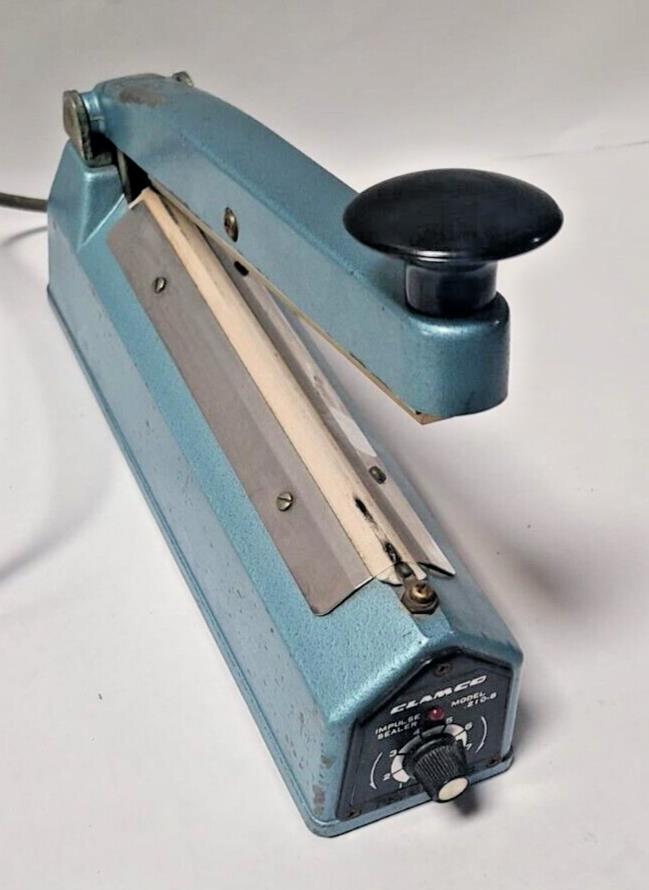Clamco 210 - 8 bag sealing Tabletop Impulse Sealer