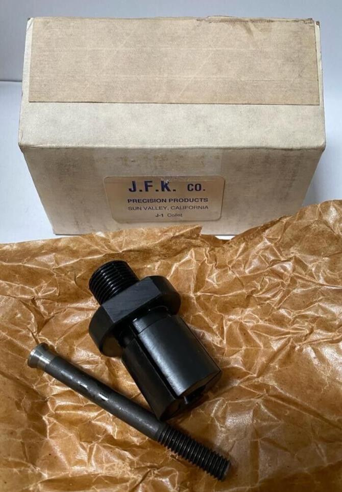New J.F.K Co Lathe Mill J-1 Collet Size CNC Chucker Free Shipping
