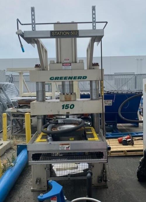 Greenerd 150 Ton Hydraulic Press Heavy Duty 2D-150-30X18-12R8