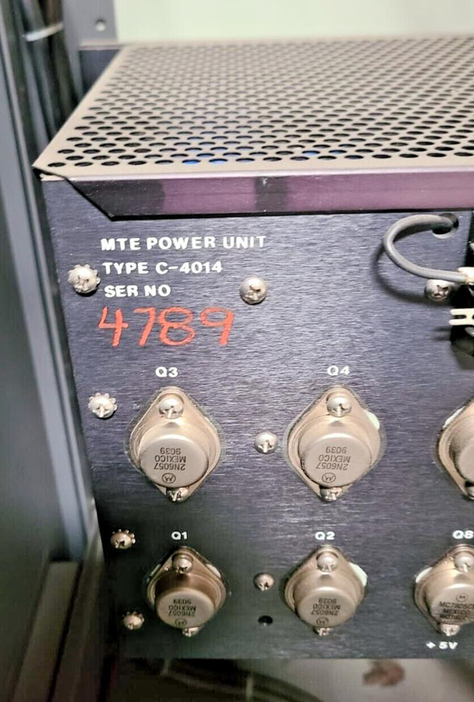 MTE POWER Unit SUPPLY C-4014