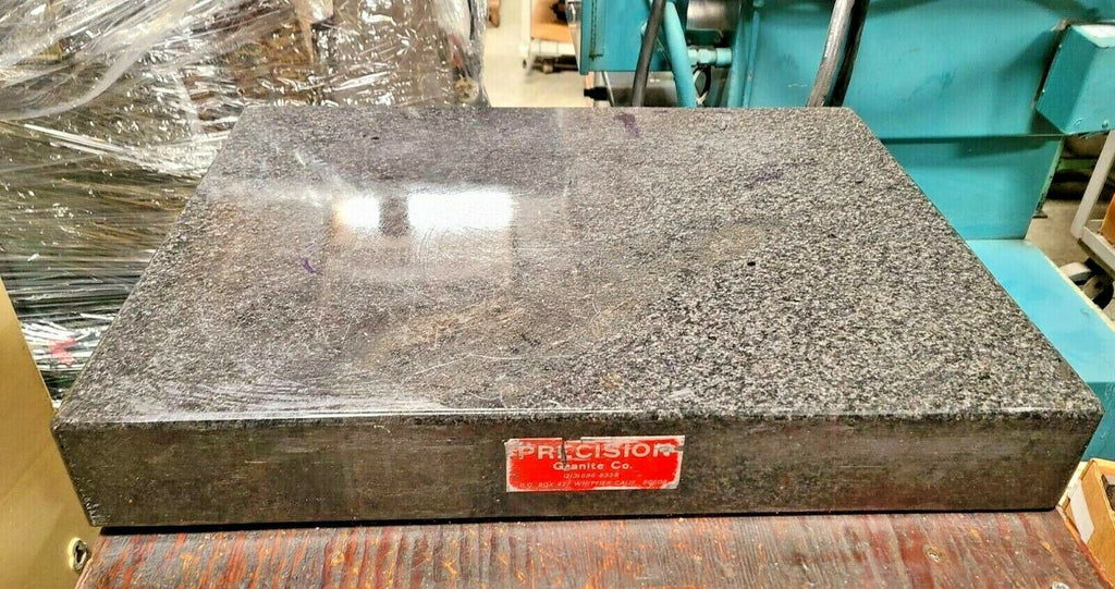 PRECISION Granite Table 24 x 18 x 3