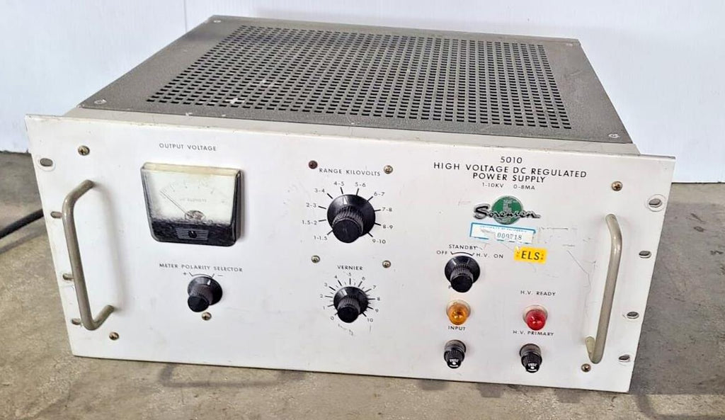 High Voltage Regulated DC Power Supply 5010 5010-8