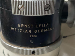 WEST GERMANY OPTO METRIC TOOLS Microscope Ernst Leitz Wetzlar 2286