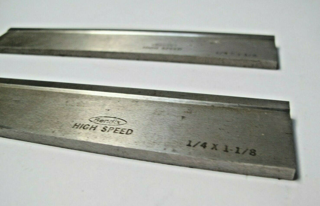 Lot of 2 Besly 1/4" x 1-1/8 x 6-1/2" Lathe Tool Cutting HSS Bits Brand New