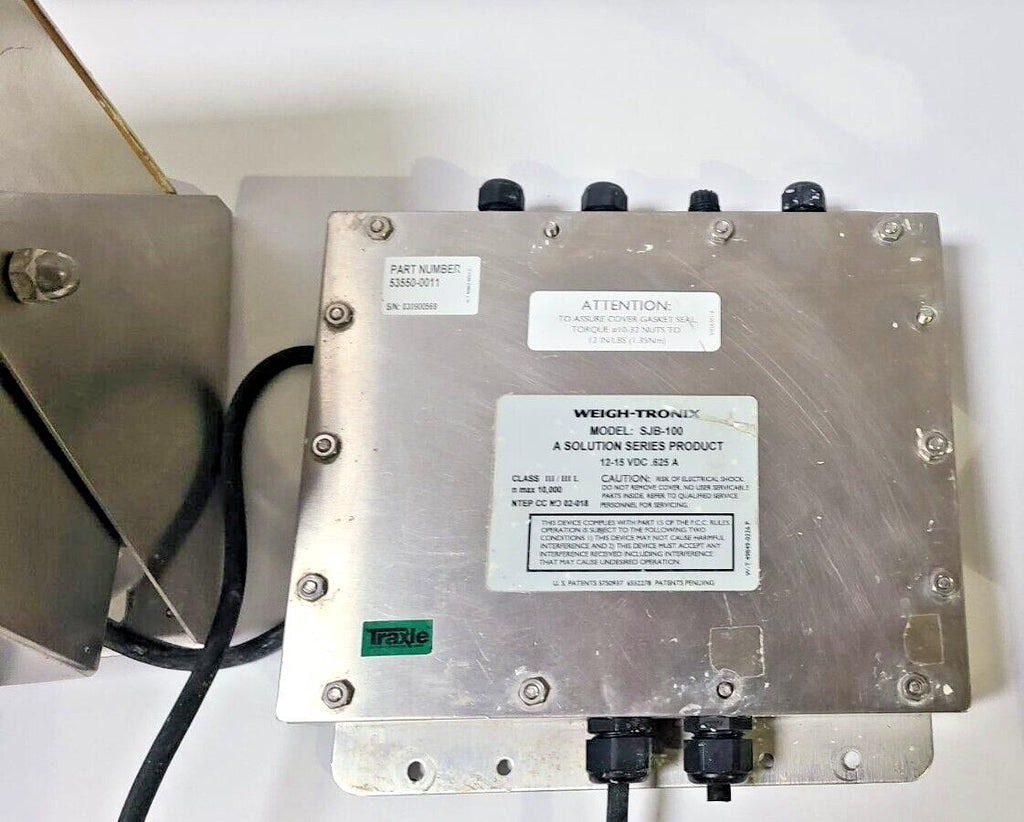 Avery Weigh-Tronix Model 1310 Scale Indicator Weigh Tronix SJB-100 12-15 vdc