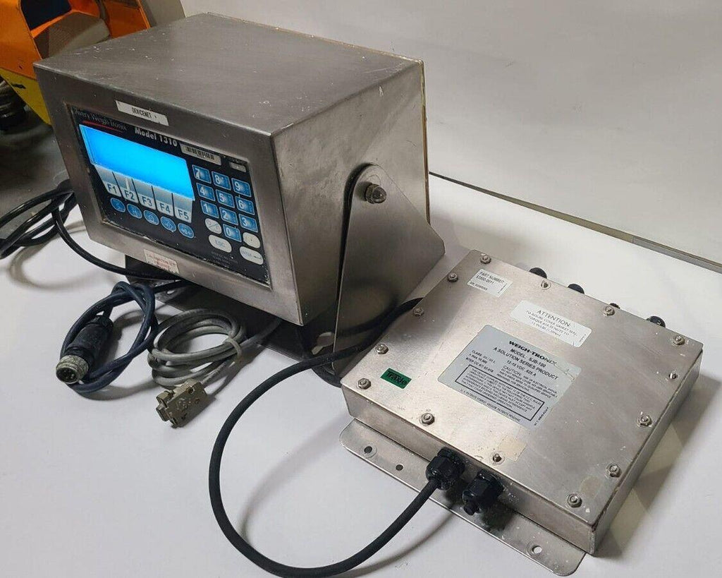 Avery Weigh-Tronix Model 1310 Scale Indicator Weigh Tronix SJB-100 12-15 vdc