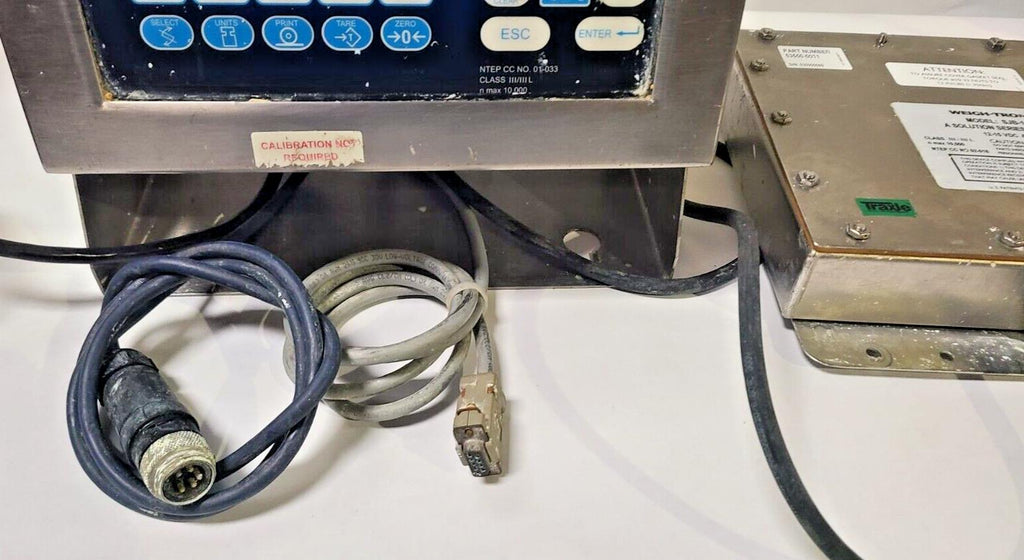 Avery Weigh-Tronix Model 1310 Scale Indicator Weigh Tronix SJB-100 12-15 vdc