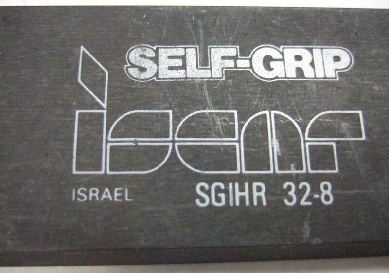 ISCAR SGIHR 32 - 8 Self Grip Lathe Tool Holder Blade Carbide Inserts Brand New