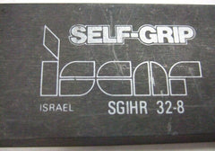 ISCAR SGIHR 32 - 8 Self Grip Lathe Tool Holder Blade Carbide Inserts Brand New