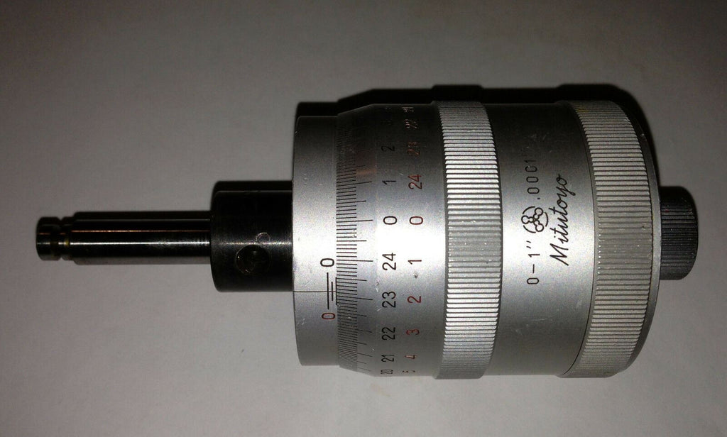 Mitutoyo 152-391 Micrometer Head for XY Stage 0-1