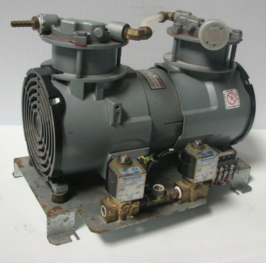 GAST ROC-R Vacuum Pump RAA-U111-ED 230/220 Volts Piston air compressor
